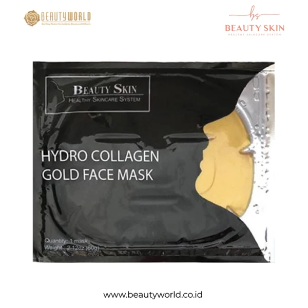 Beauty Skin Collagen Facial Mask Golden
