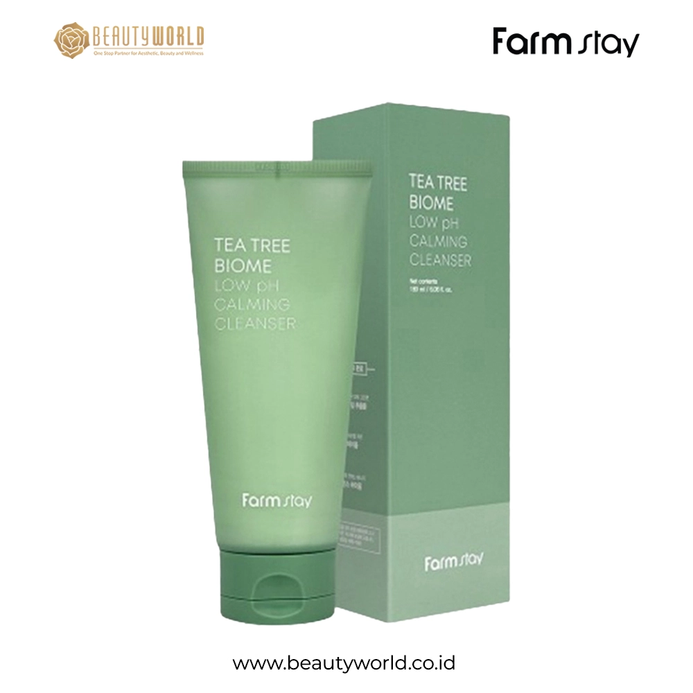 CLF049-FARMSTAY-TEA-TREE-BIOME-LOW-PH-CALMING-CLEANSER FARMSTAY Tea Tree Biome Low pH Calming Cleanser