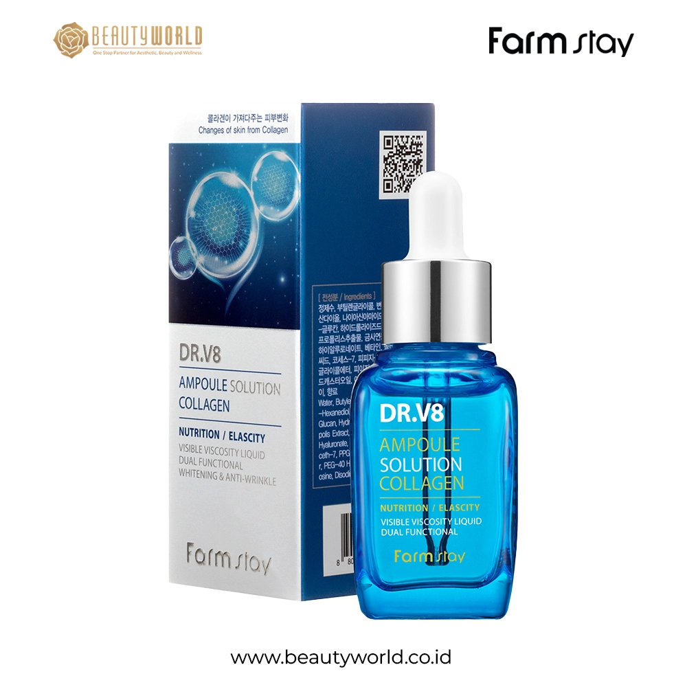 SAM012-FARMSTAY-DR.V8-AMPOULE-SOLUTION-COLLAGEN-30ML Farmstay Dr.V8 Ampoule Solution Collagen