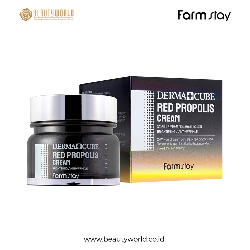 SCR054-FARMSTAY-DERMACUBE-RED-PROPOLIS-CREAM-80ML Farmstay Dermacube Red Propolis Cream