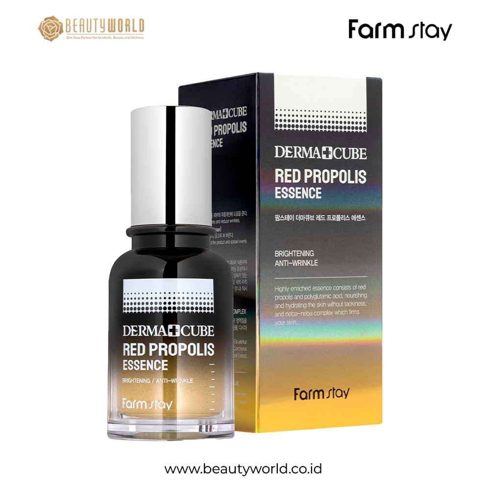 SES006-FARMSTAY-DERMACUBE-RED-PROPOLIS-ESSENCE-70ML Farmstay Dermacube Red Propolis Essence