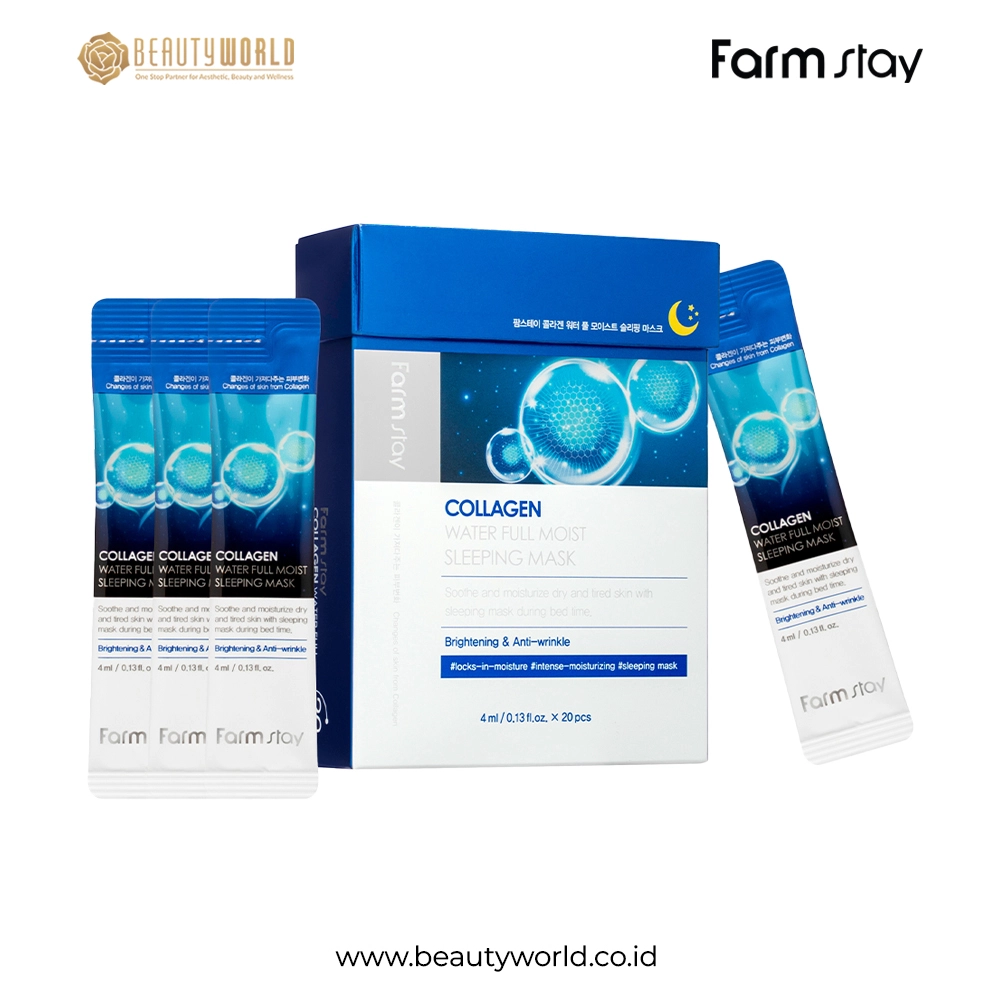 SMP008-FARMSTAY-COLLAGEN-WATER-FULL-MOIST-SLEEPING-MASK-204ML Farmstay Collagen Water Full Moist Sleeping Mask