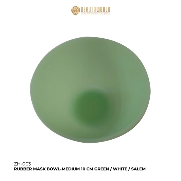 Rubber Mask Bowl Green Salem White
