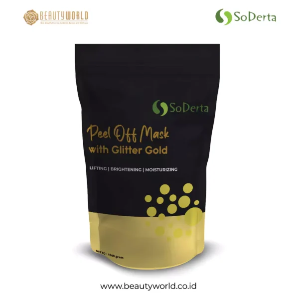 Soderta Glitter Gold Peel Off Mask