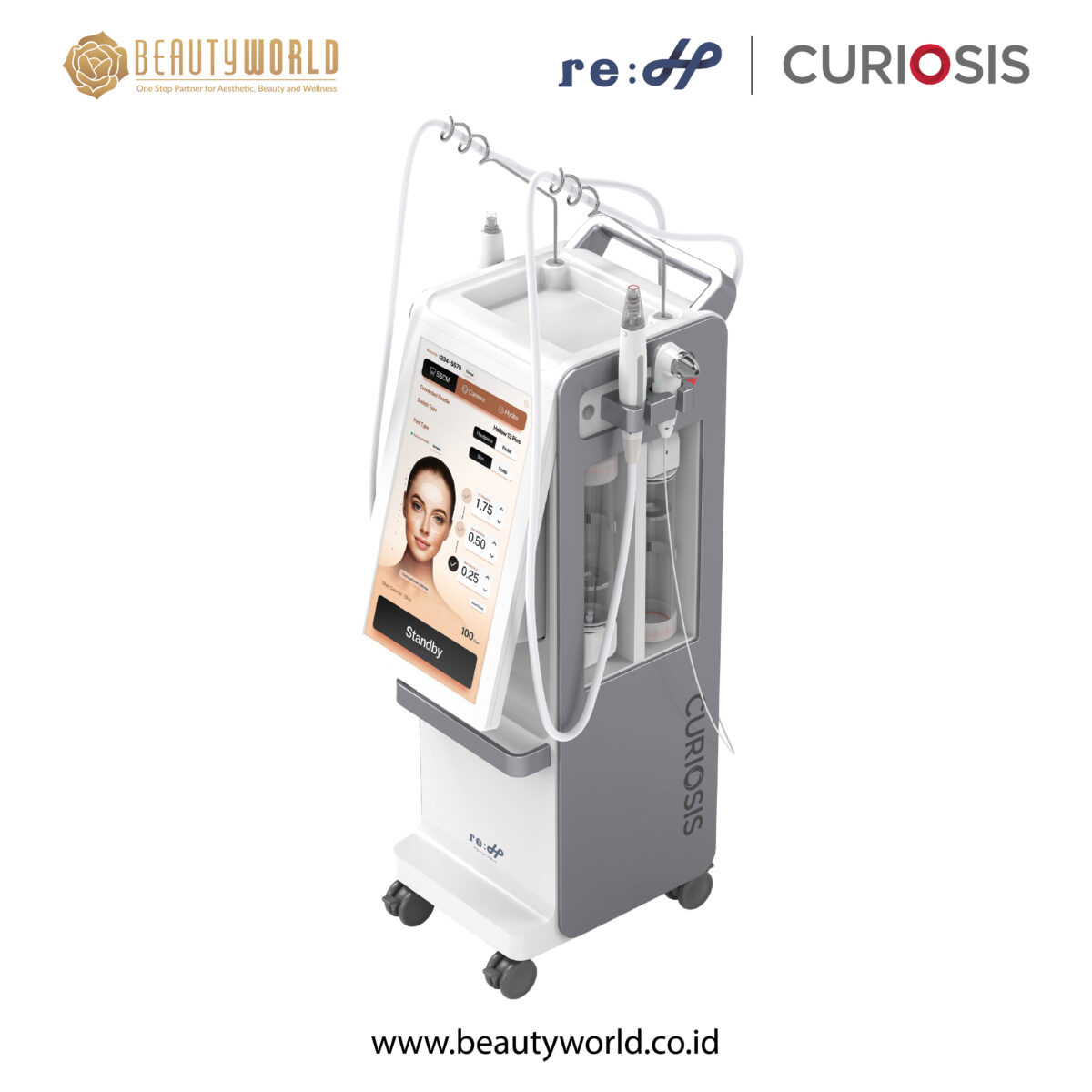 RE:H CURIOSIS - POWERED MICRONEEDLE DEVICE (MODEL : REH) - Gambar 2