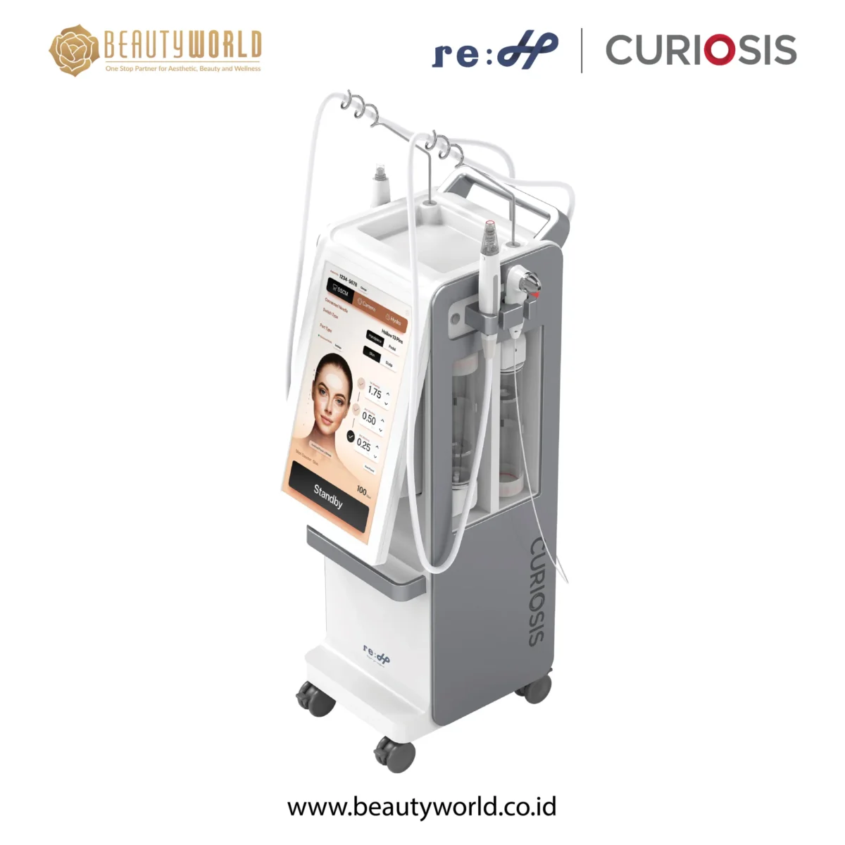 RE:H CURIOSIS - POWERED MICRONEEDLE DEVICE (MODEL : REH) - Gambar 3