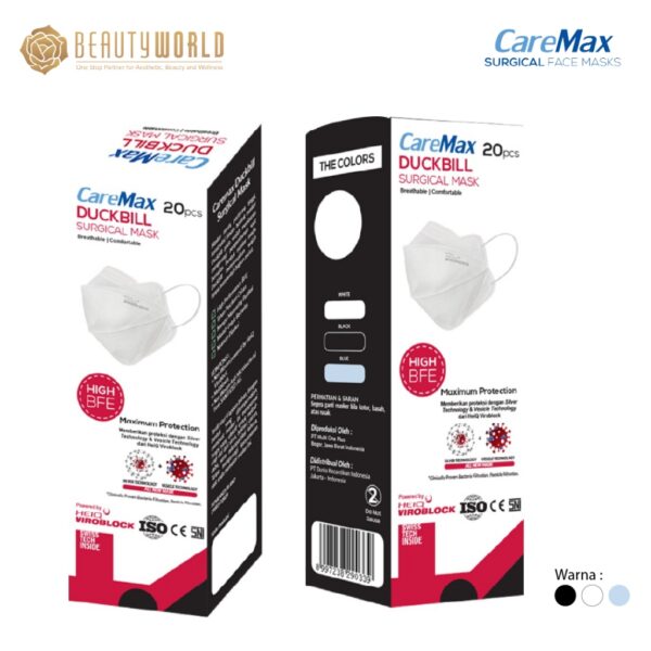 Caremax - Duckbill Heiq Viroblock Box 20Pcs/Box