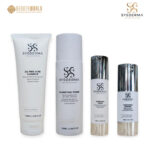 Sysderma - 4 In 1 The Skin Solution |Clarifying Toner 120Ml |Oil Free Acne Cleanser 120ml |Complexion Booster 30ml |Complexion Cream 50ml - Gambar 2