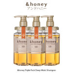 [TRIPLE-PACK] &honey Deep Moist Shampoo 1.0 - Gambar 2