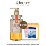 [DRY SKIN COLLAB] &honey Deep Moist Shampoo + FREE 2 pcs Farm Stay Sheet Mask - Gambar 2