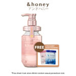 [DRY SKIN COLLAB] &honey Melty Moist Repair Shampoo + FREE 2 pcs Farm Stay Sheet Mask - Gambar 2