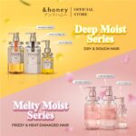 &honey Deep Moist Shampo 1.0 440ml & Melty Moist Repair Hair Oil 3.0 100ml - Gambar 5