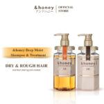 &honey - Deep Moist Shampoo 440ml + Treatment 445g Combo Set