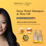 &honey - Deep Moist Shampoo 1.0 440ml & Deep Moist Hair Oil 3.0 100ml - Gambar 3