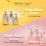 &honey - Deep Moist Shampoo 1.0 440ml & Deep Moist Hair Oil 3.0 100ml - Gambar 4