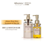 &honey - Deep Moist Treatment 2.0 445Gr & Deep Moist Hair Oil 3.0 100ml
