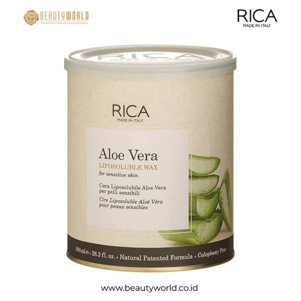 Rica Wax Aloevera Liposoluble Wax 800ml