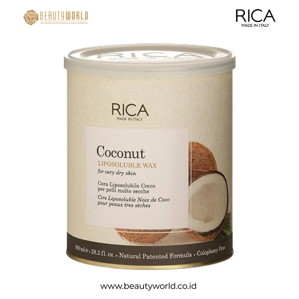 CFC8-RICA-WAX-COCONUT-LIPOSOLUBLE-WAX-800ML Rica Wax Coconut Liposoluble Wax 800ml