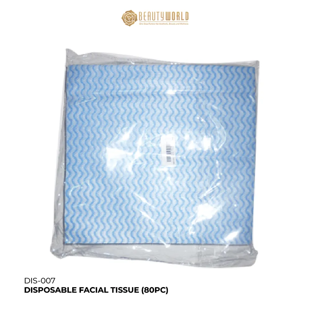 DIS-007-DISPOSABLE-FACIAL-TISSUE-80PC Disposable Facial Tissue (80pc)