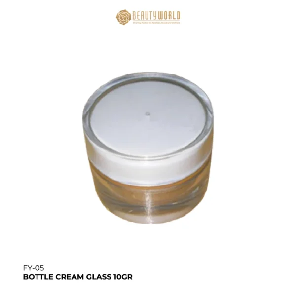 Bottle Cream Glass 10gr