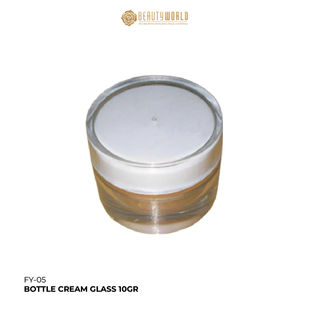 FY-05-BOTTLE-CREAM-GLASS-10GR Bottle Cream Glass 10gr
