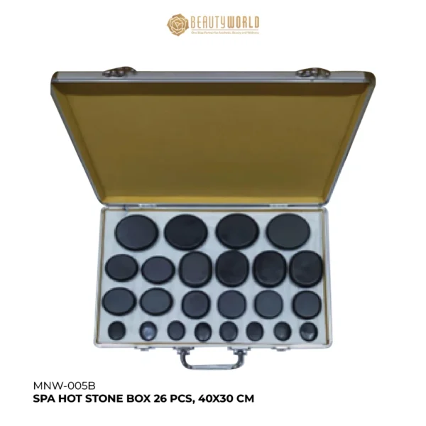 Spa Hot Stone Box (26 pcs, 40x30 cm)