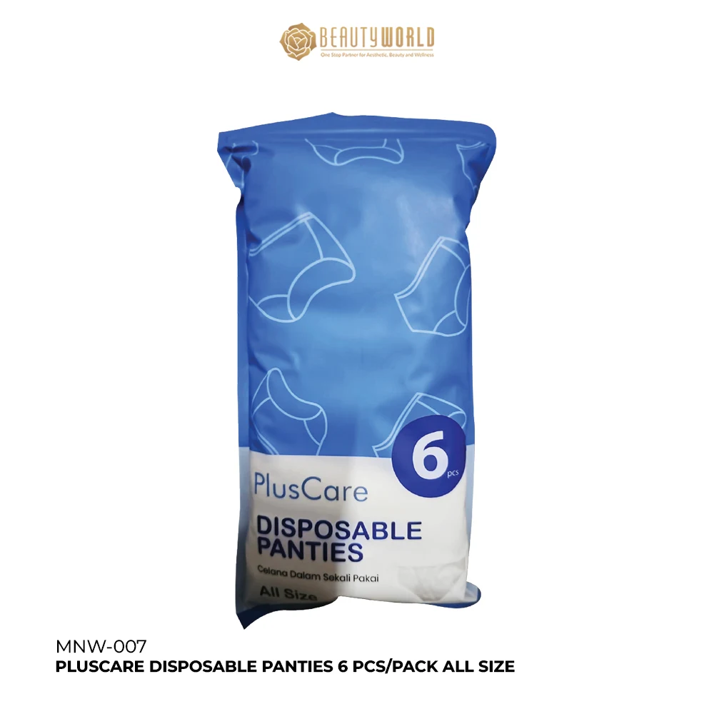 MNW-007 Pluscare Disposable Panties (6 pcs, All Size)