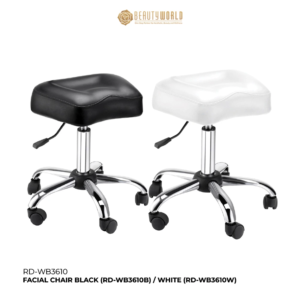 RD-WB3610 Facial Chair White Black
