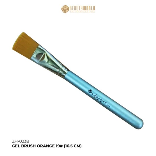 Gel Brush Orange Small (16.5 cm)