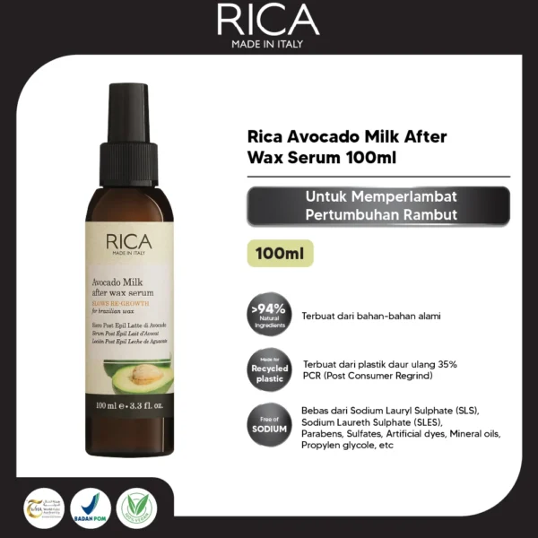 Rica Avocado Milk After Wax Serum 100ml