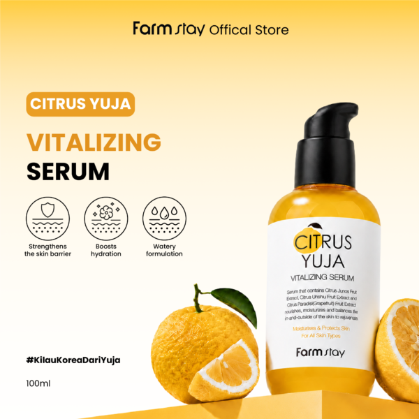 Farm stay Official Shop - Citrus Yuja Vitalizing Serum